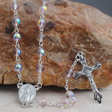 Crystal beads rosary